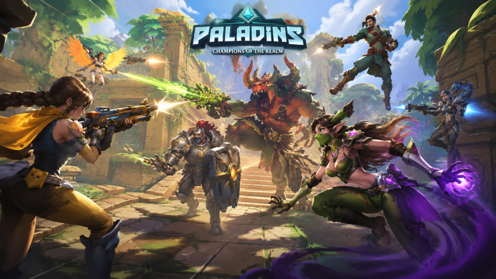 Paladins best multiplayer shooter for weak PCs