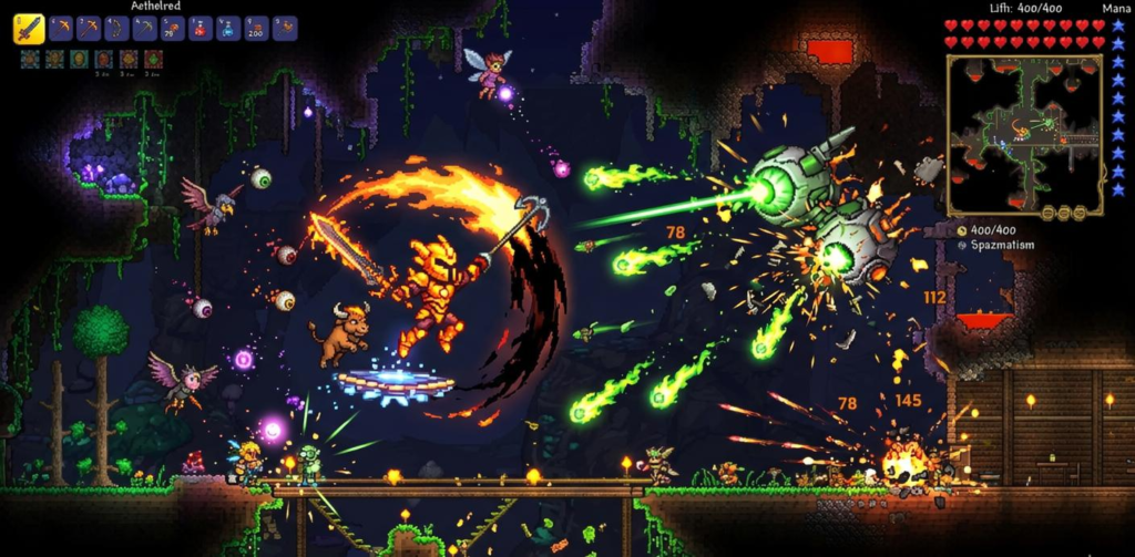 Terraria best sandbox game for weak PCs