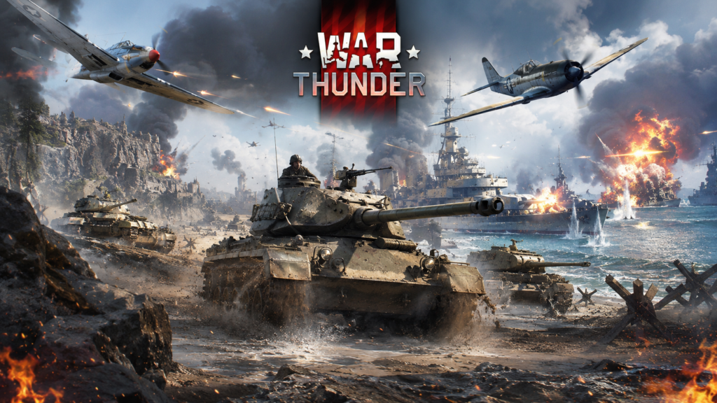 War Thunder free-to-play vehicle warfare game